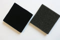 Zwarte velours foam voor sieraden
